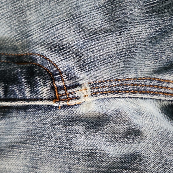 Duluth Mens 42x28 Ballroom Double Flex Carpenter Jeans - Picture 7 of 9